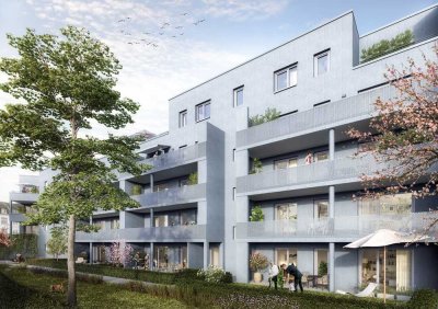 Eigentumswohnung - 3 Zimmer mit großem Balkon und Loggia - Neubau!
