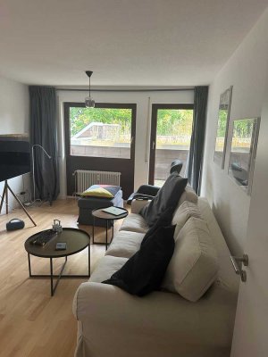 Helle 2-Zimmer Terrassenwohnung in Gundelfingen mit Balkon