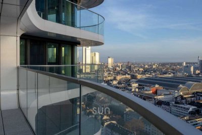 *** Grand Tower*** Luxuriöse 4-Zi.-Wohnung | 24. Etage mit Skyline- und Taunuspanorama