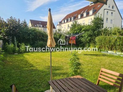 Tauschwohnung: Suchen in Freiburg, bieten 3 Z. mit Garten in Denzlingen