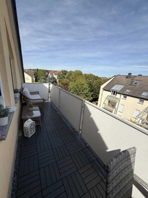 Teilmöblierte 2-Zimmer-Wohnung mit Balkon und EBK in Langenselbold (gehobene Ausstattung)