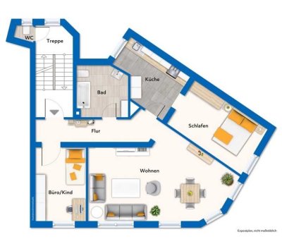 3,5 Zi. Traumwohnung in Schwerter Innenstadt