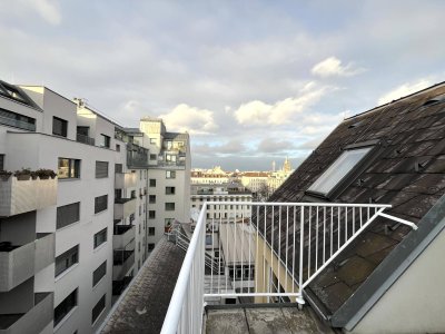 Attraktive 2 Zimmer Wohnung mit Terrasse nahe Antonspark in 1100 Wien zu mieten