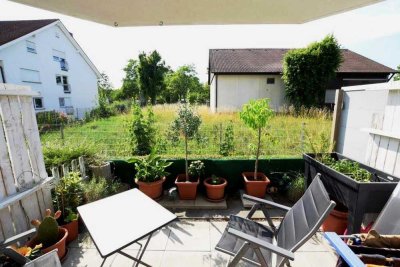 Schöne und gut gelegene 2-Zimmer-Wohnung mit Sonnenterrasse.