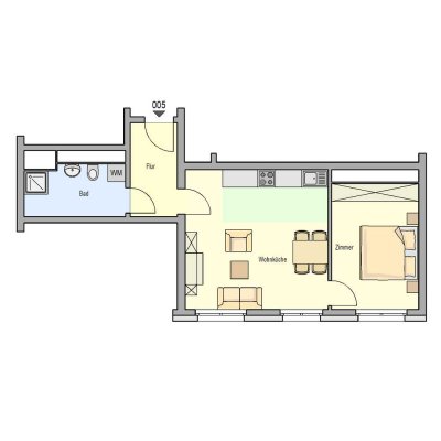 2-ZW im Regensburger Viertel