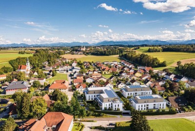 Landliebe in Fischlham | Exklusives Penthouse mit Südterrasse &amp; Ausblick auf Schloss Bernau – Mietwohnungen | Top 19