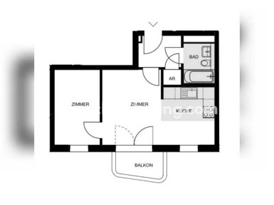 Tauschwohnung: 2 Zimmerwohnung Neubau