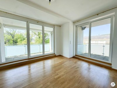 Traumhafte, vollsanierte 3-Zimmer-Wohnung mit 2 Balkonen beim Doblhoffpark