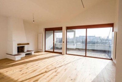 Einzigartige Penthousewohnung über den Dächern Augsburgs