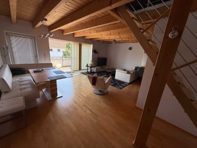 Außergewöhnliche 117-m²-Maisonette mit Galerie und großer Sonnenterrasse