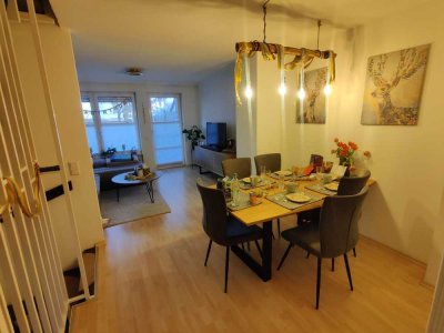 Maisonette-Wohnung mit Reihenhauscharakter in Happing, provisionsfrei