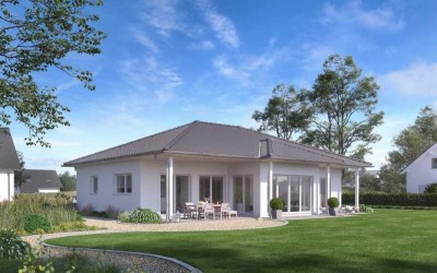 Ebenerdig. Massiv. Individuell. Bungalow bauen mit Kern-Haus (inkl. Grundstück)