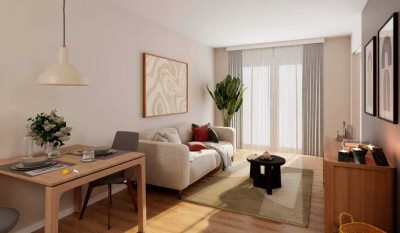 Eigentumswohnung mit Gartenanteil