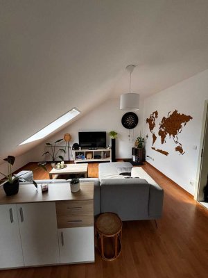 Dachgeschosswohnung mit zwei Zimmern in Paderborn