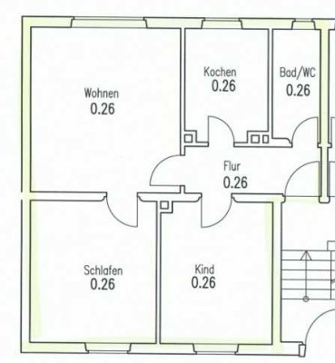 Geschmackvolle, sanierte 3-Raum-Hochparterre-Wohnung mit geh. Innenausstattung mit EBK in Regensburg