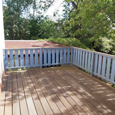 3- Raum Wohnung mit Terrasse zentrumsnah und doch im Grünen