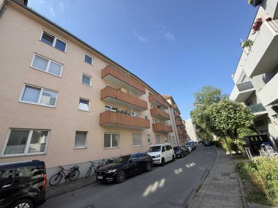 München-Untergiesing: Vermietete Erbbaurechtswohnung mit 2 Balkonen zu verkaufen