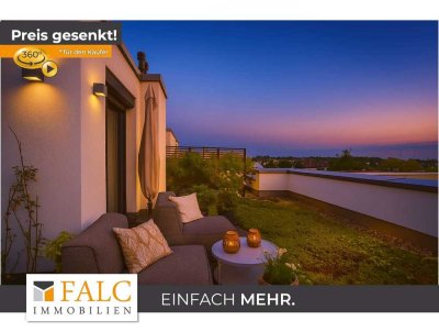 Stilvolles Zuhause im Münchner Westen mit exklusiver Dachterrasse und herrlichem Fernblick