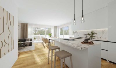 Modern leben im EE 40 Haus – Neubau 4-Zimmer Wohnung mit Stil, Komfort & idealer Anbindung A3!