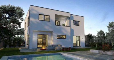 BAUHAUS-STIL TRIFFT MODERNE - Malervorbereitet inkl. Grundstück