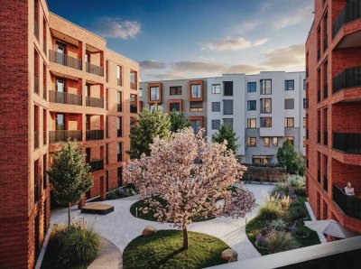 Neubau: 2-Zimmer Eigentumswohnung (Nr. 2.13) am pulsierenden Güterbahnhof!