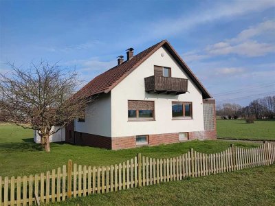 Jung kauft Alt - solides Wohnhaus in naturverbundener Umgebung in Hille - Unterlübbe
