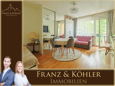 Top-Lage zwischen Zoo und Hanauer: 1-Zimmer Single-Kompakthit mit eigenem PKW-Stellplatz und Balkon!