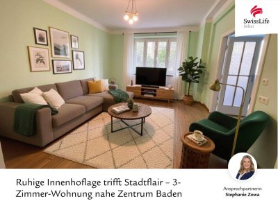 Ihre Ruheoase mitten in Baden – wohnen, wo Stadt und Grün sich begegnen