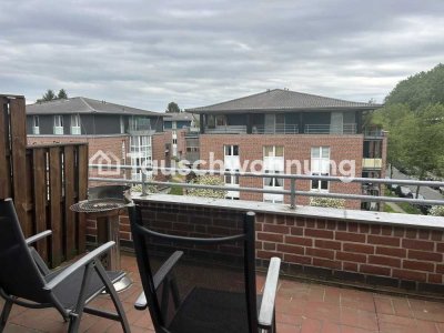 Tauschwohnung: Helle 1,5-Zimmer-Studiowohnung mit großer Terrasse