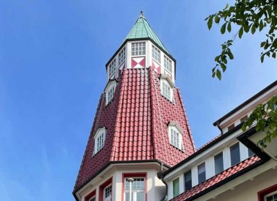 Luxuriöse Turm-Wohnung mit Blick auf die Elbmündung