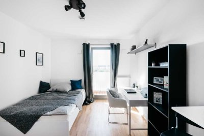 Möbliertes 1-Zimmer Wohnung mit Terrasse in Schönberg Berlin