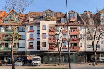 Kapitalanlage im Agnesviertel: Maisonette-Wohnung mit Loggia und Stellplatz - Erbbaurecht