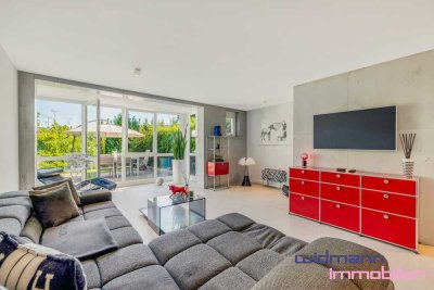 Loft-Feeling trifft Gartenparadies – Exklusives Design-Apartment in begehrter Hanglage
