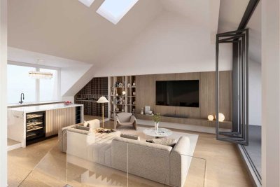 Exklusives Penthouse mit 2 Etagen in Köln-Marienburg – letzte verfügbare Einheit