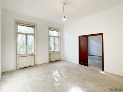 Stilaltbau Richtung Innenhof | Sanierungsbedürftige helle 4-5 Zimmer | 150m zum Schloss Schönbrunn | 2 Min. zur U4