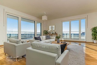 Exklusives Penthouse über den Dächern von Fürth