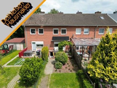Vermietetes Reihenmittelhauses (2011 kernsaniert) in ruhiger Seitenstraßenlage von Heide, Kreis Dith