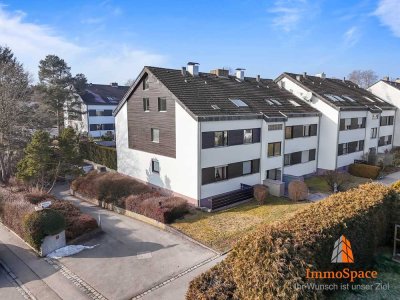*** Schöne Dachterrassenwohnung mit Weitblick und 2 TG-Stellplätzen ***