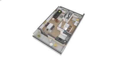 Attraktive Maisonette-Wohnung mit 4,5 Zimmer und Dachterrasse