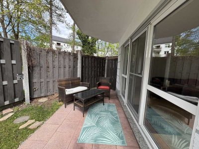 Reserviert - Gartenoase am Lech - Attraktive Gartenwohnung in Augsburg-Hochzoll