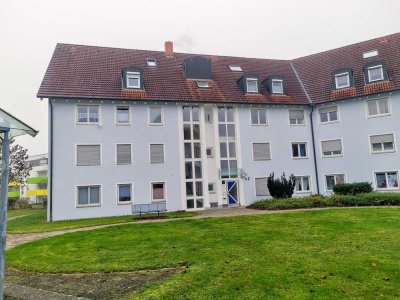 Attraktive und gepflegte 3-Raum-EG-Wohnung mit Balkon und Einbauküche in Sigmaringen