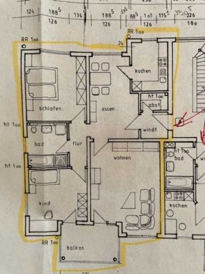 Attraktive und gepflegte 5-Zimmer-Wohnung mit Balkon in Höchstadt