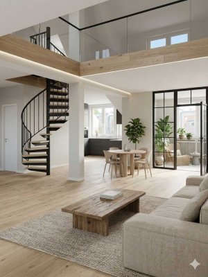 Loftartiges Wohnen über den Dächern Wilmersdorfs – 4,5-Zimmer mit großer Galerie