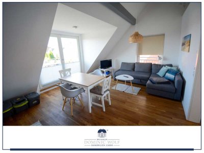 Zentrale Dachgeschosswohnung mit Balkon