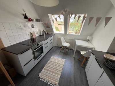 Möblierte 2-Zimmer-Maisonettewohnung in zentraler, ruhiger Lage von Erfurt