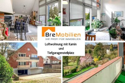 Loftwohnung mit Kamin & Tiefgaragenstellplatz in 28327 Bremen - Osterholz