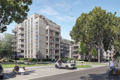 Hamburg-Groß Borstel: Moderne 2-Zimmer-Neubauwohnung mit Balkon im 1. OG – „Emma & August"