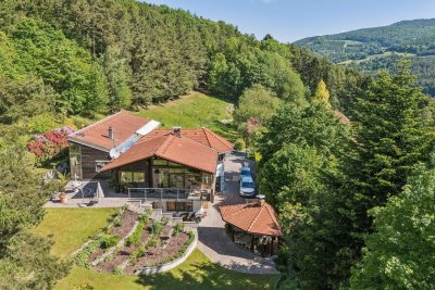 Landhaus in Rettenbach (nahe Wien) – Absolute Alleinlage mit 18.200 m² Eigengrund, Wald und Badebiotop!