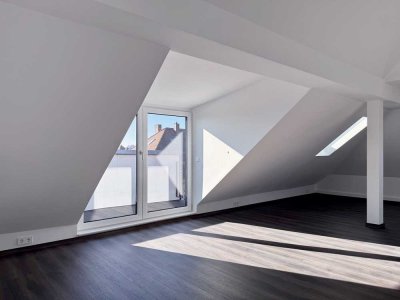 Erstbezug! Penthouse – Ein kleines Unikat über den Dächern von Karlsruhe..