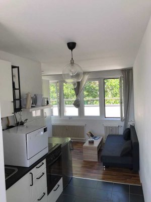 Exklusive, komplett möblierte Wohnung in Düsseldorf-Bilk